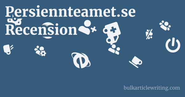 Persiennteamet.se Recension 1 by