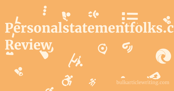 Personalstatementfolks.co.uk Review 1 by