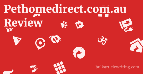 Pethomedirect.com.au Review 1 by