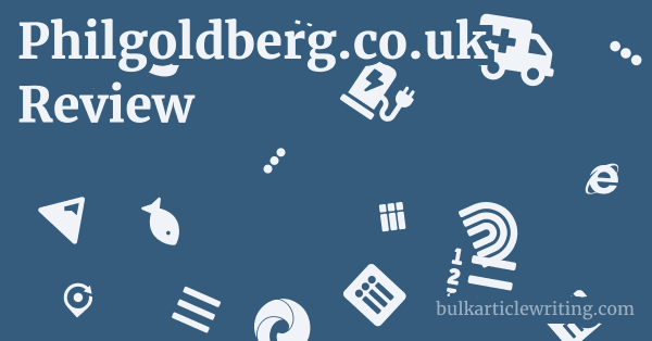 Philgoldberg.co.uk Review 1 by
