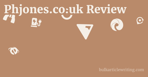 Phjones.co.uk Review 1 by