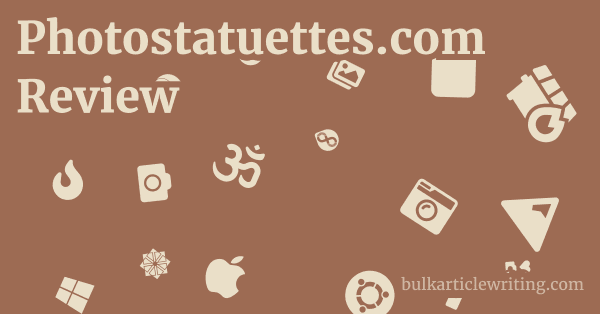 Photostatuettes.com Review 1 by Partners