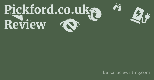 Pickford.co.uk Review 1 by