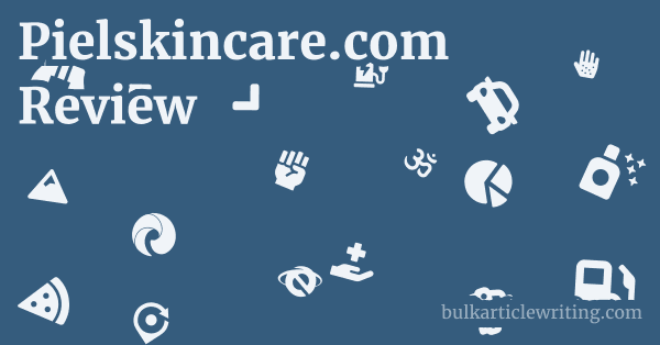 Pielskincare.com Review 1 by Partners
