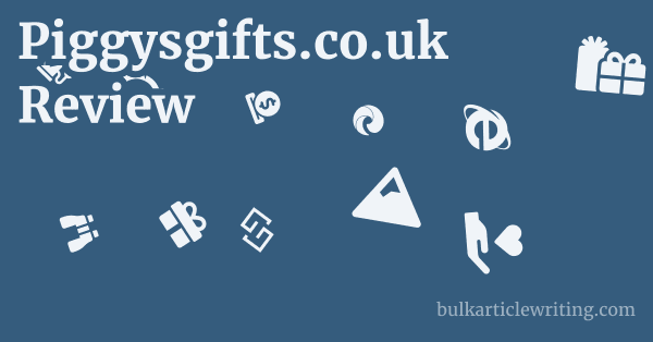 Piggysgifts.co.uk Review 1 by Partners