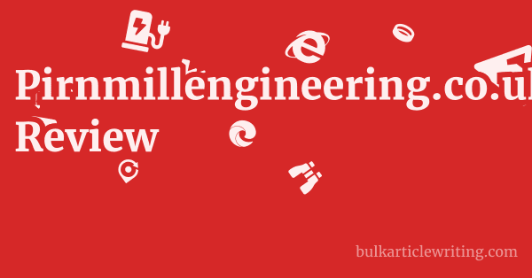 Pirnmillengineering.co.uk Review 1 by