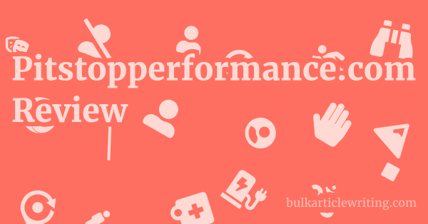 Pitstopperformance.com Review 1 by