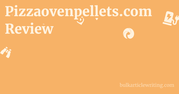 Pizzaovenpellets.com Review 1 by