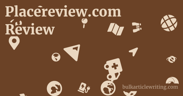 Placereview.com Review 1 by Partners