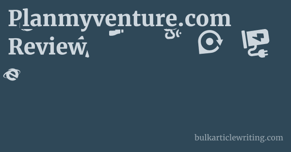 Planmyventure.com Review 1 by