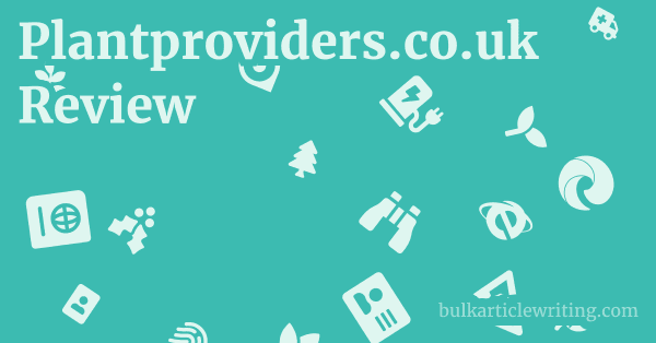 Plantproviders.co.uk Review 1 by