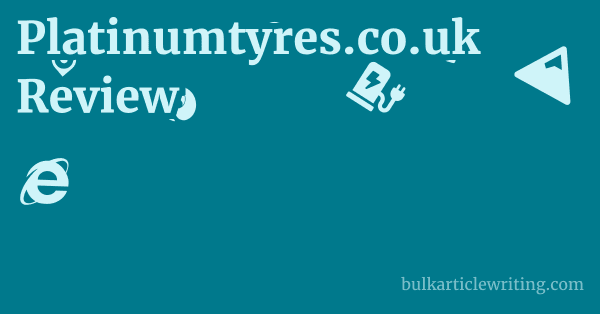 Platinumtyres.co.uk Review 1 by