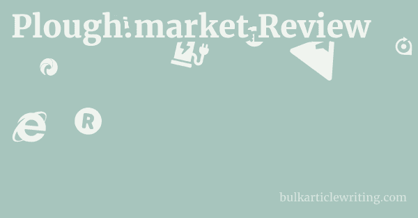 Plough.market Review 1 by