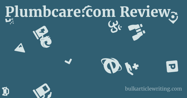 Plumbcare.com Review 1 by