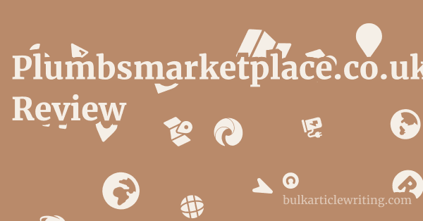 Plumbsmarketplace.co.uk Review 1 by