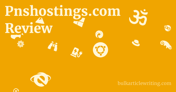 Pnshostings.com Review 1 by