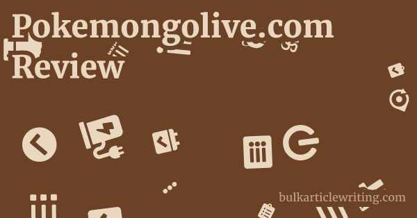 Pokemongolive.com Review 1 by