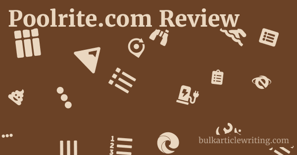 Poolrite.com Review 1 by