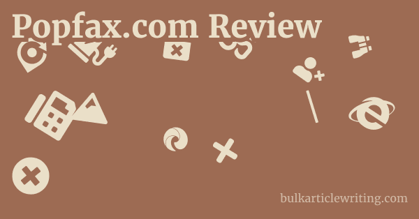 Popfax.com Review 1 by