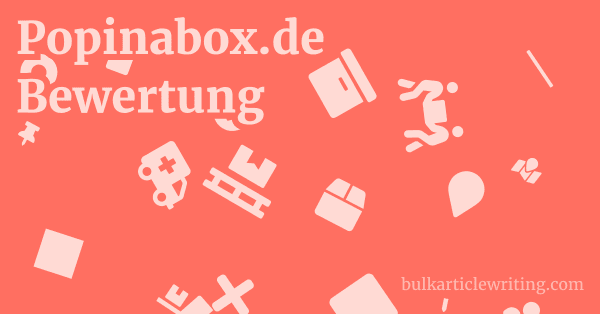 Popinabox.de Bewertung 1 by