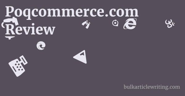 Poqcommerce.com Review 1 by