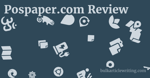 Pospaper.com Review 1 by