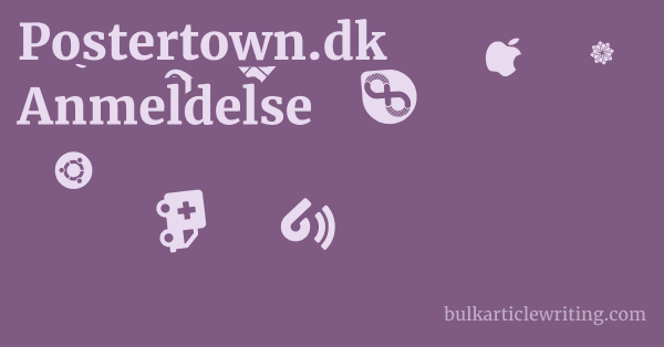 Postertown.dk Anmeldelse 1 by Partners