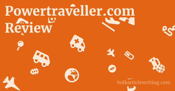 Powertraveller.com Review 1 by