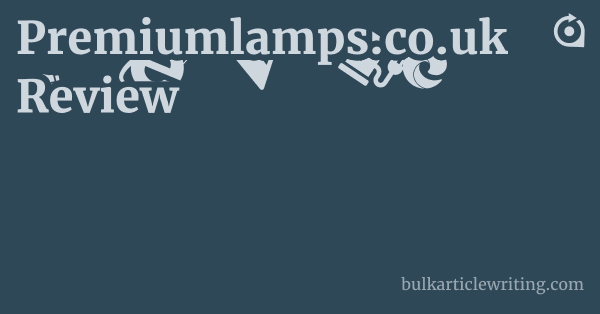 Premiumlamps.co.uk Review 1 by