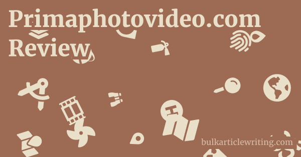 Primaphotovideo.com Review 1 by