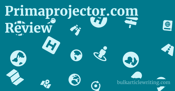 Primaprojector.com Review 1 by