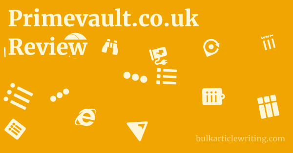 Primevault.co.uk Review 1 by
