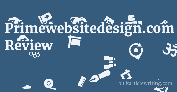 Primewebsitedesign.com Review 1 by