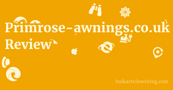 Primrose-awnings.co.uk Review 1 by