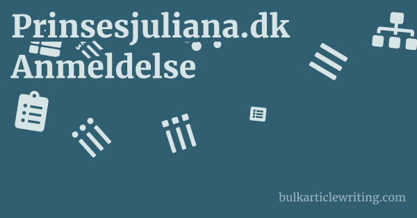 Prinsesjuliana.dk Anmeldelse 1 by