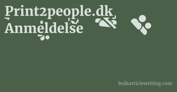 Print2people.dk Anmeldelse 1 by