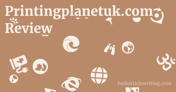 Printingplanetuk.com Review 1 by