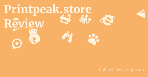 printpeak.store vs. Traditional Printers 1 by