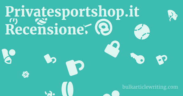 Privatesportshop.it Recensione 1 by