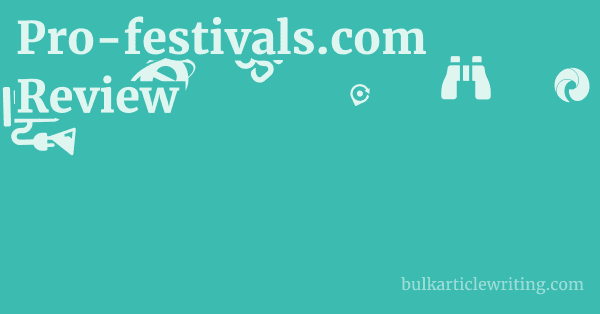 Pro-festivals.com Review 1 by