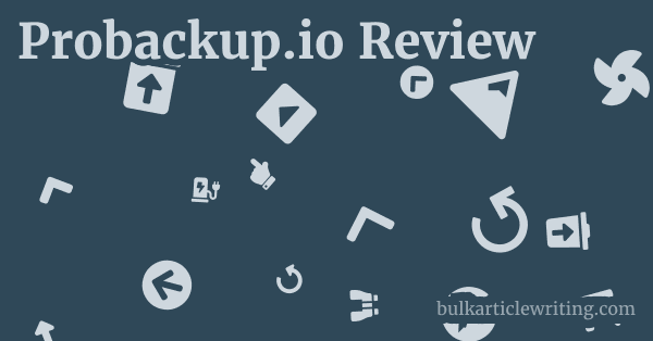 Probackup.io Review 1 by