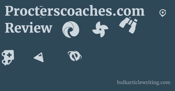 Procterscoaches.com Review 1 by