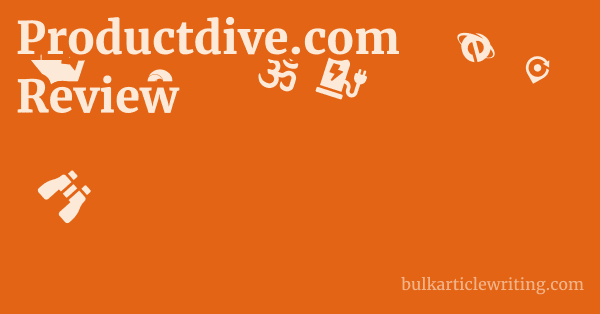 Productdive.com Review 1 by