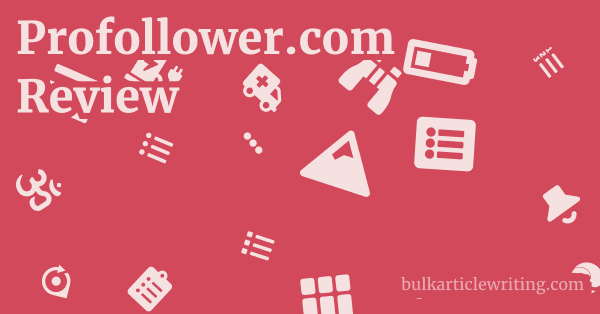 Profollower.com Review 1 by