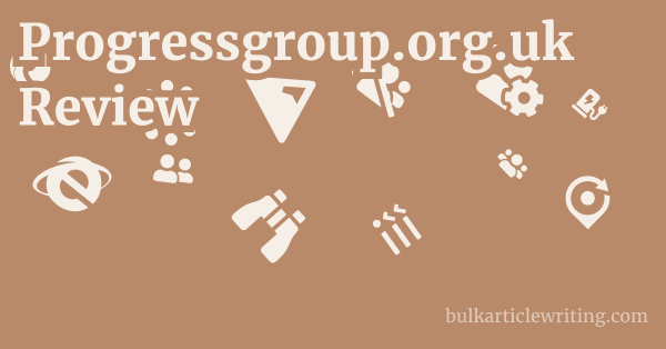 Progressgroup.org.uk Review 1 by