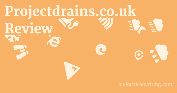 Projectdrains.co.uk Review 1 by