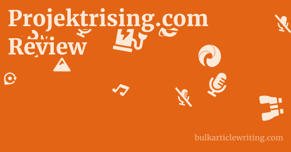 Projektrising.com Review 1 by