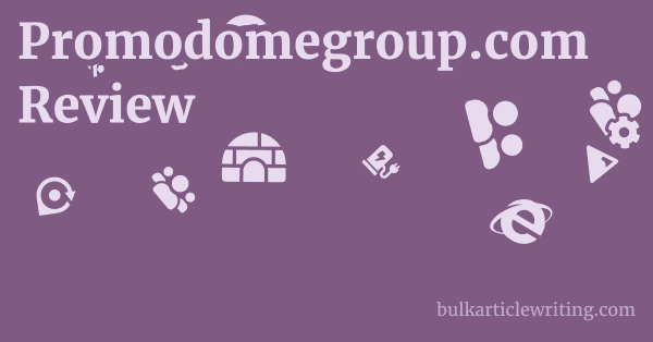 Promodomegroup.com Review 1 by