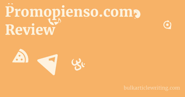 Promopienso.com Review 1 by