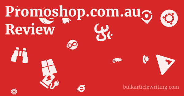Promoshop.com.au Review 1 by